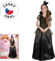 Costum de carnaval pentru copii, regina cea rea, 120–130 cm
