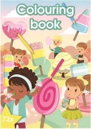 Carte de colorat A4 – 72 de pagini