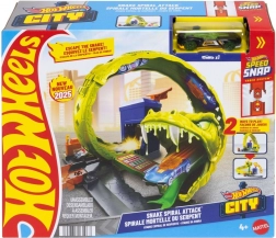 Hot Wheels City – pistă șerpuită