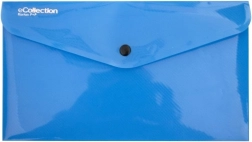 Plic cu capse albastru
