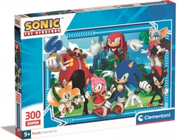 Puzzle 300 piese Super Sonic CLEMENTONI