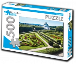 Puzzle Kroměříž – Grădina cu Flori 500 piese TOURIST EDITION