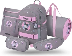 Set școlar 5 piese Baagl Skate Kuromi Grey