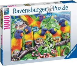 Puzzle Ravensburger Țara loriilor 1000 piese