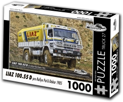 Puzzle RETRO-AUTA LIAZ 100.55 D Rallye Paris–Dakar 1000 piese
