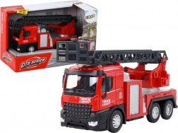Camion de Pompieri Roșu cu Scară Extensibilă