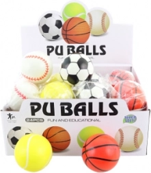 Mingea sportivă din burete 7 cm pentru copii