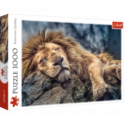 Puzzle 1000 piese Leul adormit