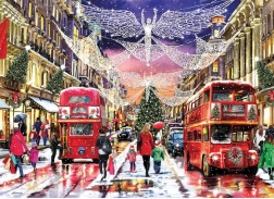 Puzzle de Crăciun Regent Street XL 500 piese GIBSONS