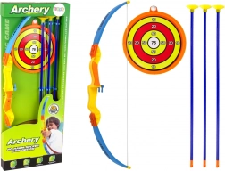 Set de tir cu arcul Sport Bow Shield Arrows Portocaliu