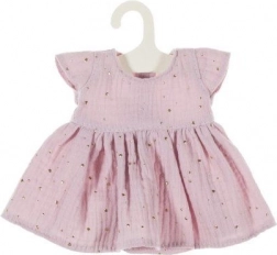 OLIMI, COSTUM DIN MUSLINĂ 32 CM, Roz deschis