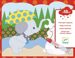 Cărți de colorat cu apă Distracții cu animale