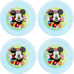 Set de farfurii pentru copii Mickey Mouse (4 buc.)