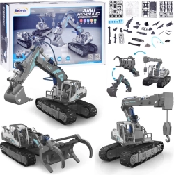 Set de construcție 3‑în‑1 vehicule de șantier Jokomisiada