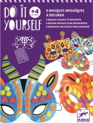 Djeco DIY măști animale din junglă