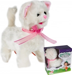 Pisicuță la lesă cu telecomandă