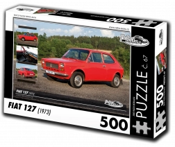 RETRO-AUTA Puzzle Fiat 127 500 piese