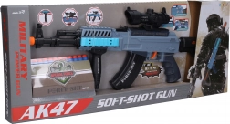 Mitraliere cu 12 gloanțe din spumă și efecte 62 cm