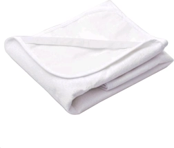 Protecție impermeabilă din frotié New Baby 140 × 70 cm albă