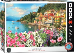 EUROGRAPHICS Puzzle Lago di Como - Lacul Como 1000 piese