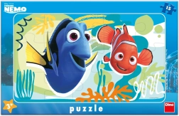 Dino puzzle pentru copii NEMO ȘI DORY 15 piese