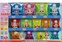 LOL Surprise Loves Mini Sweets x HARIBO party pack – set de păpuși și dulciuri