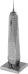 Model 3D metalic METAL EARTH One World Trade Center
