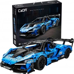 Set de construcție CaDA mașină sport DARK KNIGHT GTR (2088 piese)