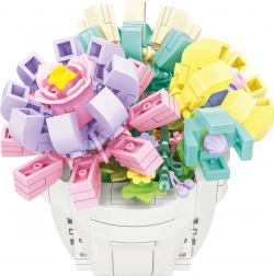 Set de construcție flori 253 piese