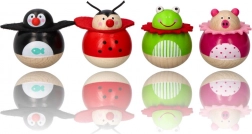 Animăluț din lemn imposibil de răsturnat broscuță Goki