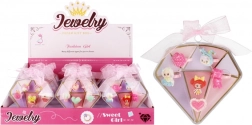 Set pentru copii de inele cu motiv de diamant