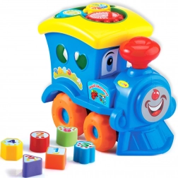 Locomotivă-sortator pentru cei mai mici