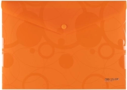 Mapă cu capsă A4 portocalie NEO COLORI