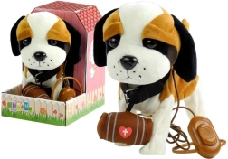 Bernardiner Interactiv în Lesă cu Cușcă