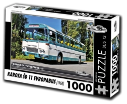 Puzzle Retro-Mașini BUS Karosa ŠD 11 Evropabus 1000 piese