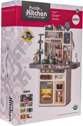 Bucătărie pentru copii cu lumină și sunete, 87 piese