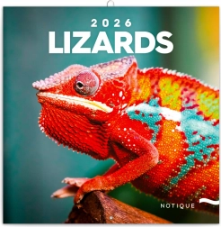 Calendar cu note Șopârle 2026