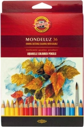 Creioane acuarelă KOH-I-NOOR MONDELUZ 36 buc