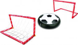 fotbal aerian cu efecte luminoase și porți 18 × 18 cm