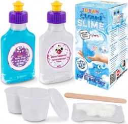 Tuban set pentru fabricarea slime-ului – cloud slime cu zăpadă artificială