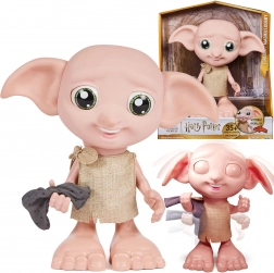 Figurină interactivă DOBBY din HARRY POTTER – spiriduș vorbitor, 22 cm, 35 sunete