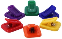 Cleme magnetice pentru notițe Toro, set 6 buc, mix de culori