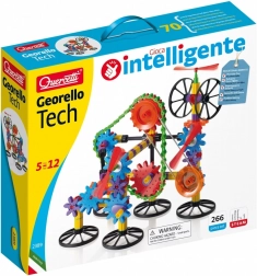 Set de angrenaje Quercetti Georello Tech, 266 piese