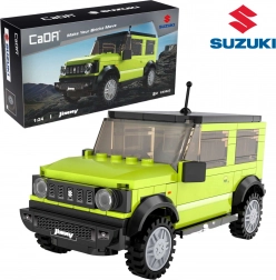 Set de construcție CaDA SUZUKI Jimny 1:24 mașină verde de teren 192 piese