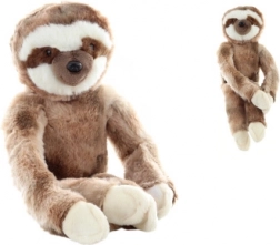 Leneș de pluș 42 cm cu bandă Velcro