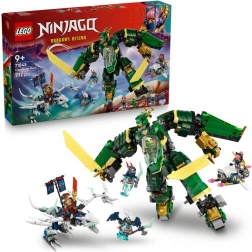 LEGO NINJAGO Mecha cu reacție al lui Lloyd – convertibil în avion de vânătoare