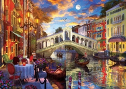 Puzzle ART PUZZLE Podul Rialto în Veneția 1500 piese