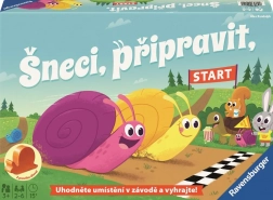 Ravensburger melci, pregătiți, start! – joc de curse pentru copii