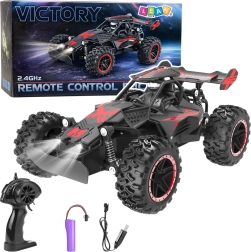 Mașină RC off-road 1:18, viteză 20 km/h, roșu