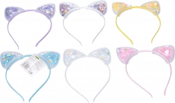 Accesoriu pentru păr, bentiță cu ornamente Urechi